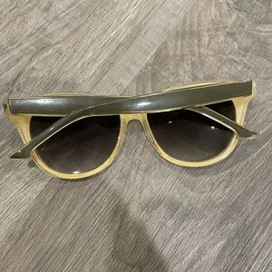 Olive green sunglasses